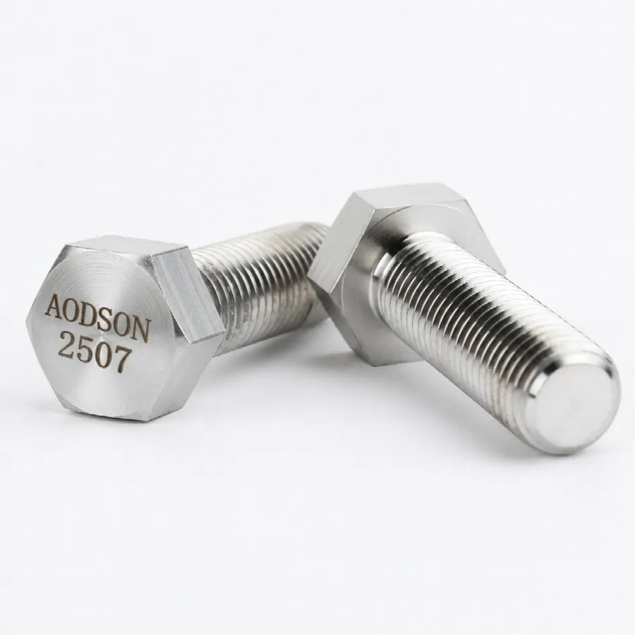 Duplex stainless steel industrial fasteners