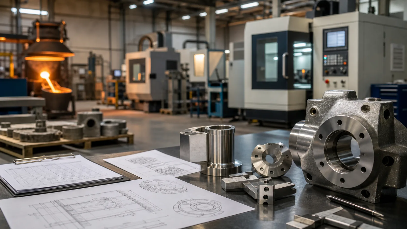 Custom OEM metal component manufacturing