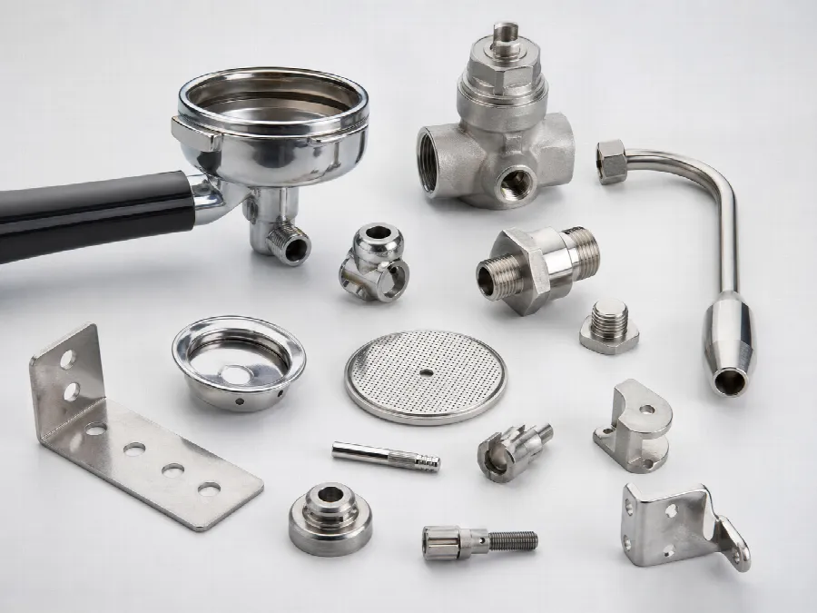 Precision metal components for coffee machines