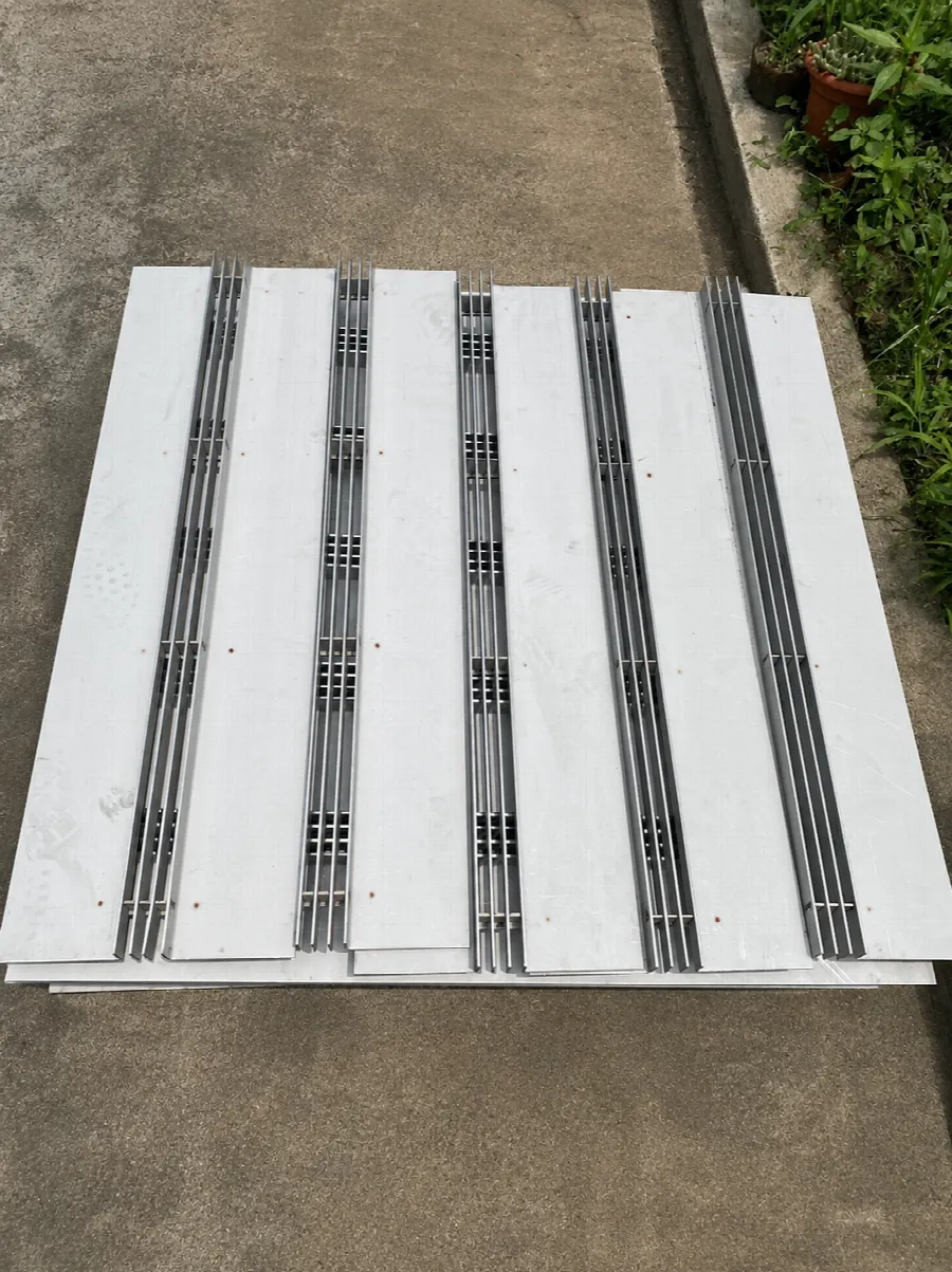 Architectural stainless steel building hardware